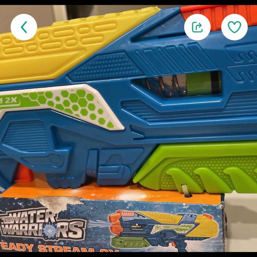Water gun toy outdoor